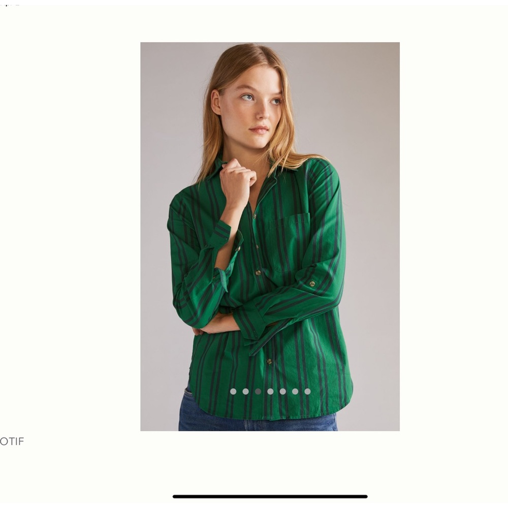 Maeve by Anthropologie cotton blouse